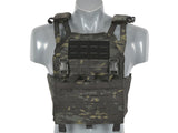 Laser-Cut “Buckle Up" Operator Plate Carrier with AR15/AK Magazine Pouch — MB