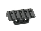 Offset Light/Optic Montage 45 degree - KeyMod - Mlock - Sort