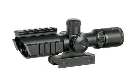 1.5-5x32 Riflescope w/ Integrated Mount, Rails - Black