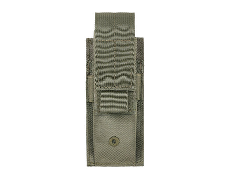 Single pistol magazine pouch with flap - Ranger Green