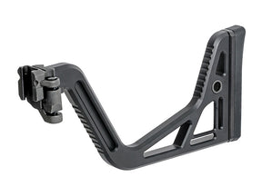 Foldbar Skeleton Visor Hjelm Kolbe til Picatinny Skinne