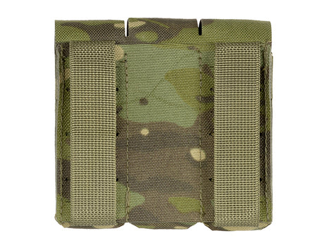 Triple Laser-Cut Pistol Magazine Pouch with Flap - MT
