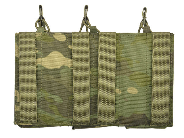 Laser-Cut Panel with 3 AR15 Magazine Pouches - MT