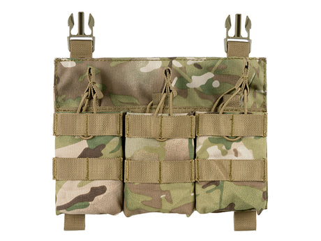 Buckle Up Triple SR25/AR-10/M14/SCAR-H Pouch Panel - MC