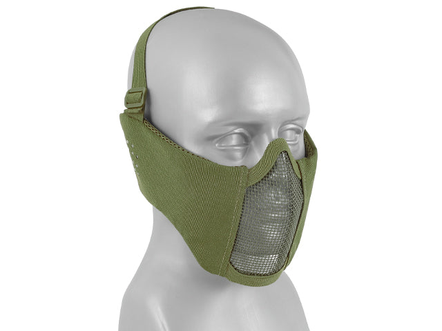 Low-Profile Mesh Mask with Cheek and Ear Protection type A