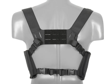Chest Rig with Two Pouches for 6 AR / AK Magazines, Laser Cut