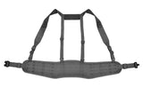 Patrol Tactical Belt with Suspenders MOLLE, Laser Cut