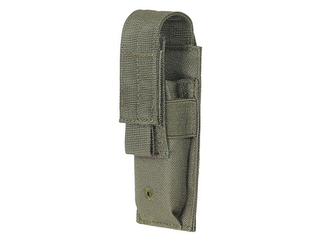 Single pistol magazine pouch with flap - Ranger Green