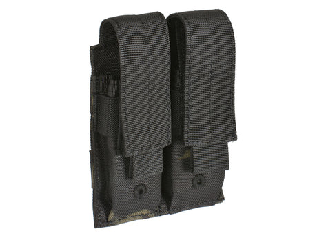 Double pouch for pistol magazines - Multicamo Black