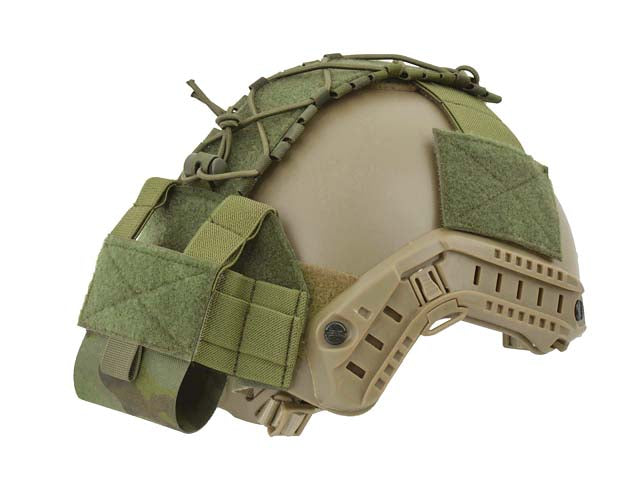 Laser-Cut Helmet Accessory Pouch - Multicamo Tropic