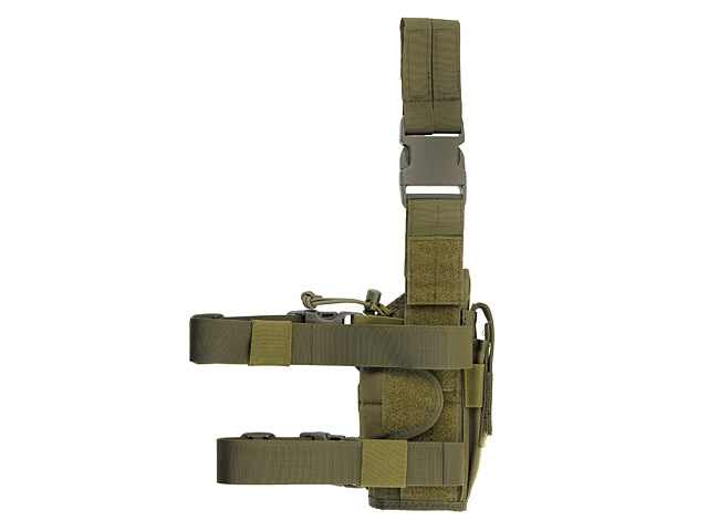 2-Ways Carrying Type Tactical Drop Leg Holster for left-handed