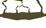 Padded patrol belt with suspenders