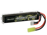 Gens Ace 25C 1000mAh 3S1P 11.1V Airsoft LiPo Batteri mini Tamiya