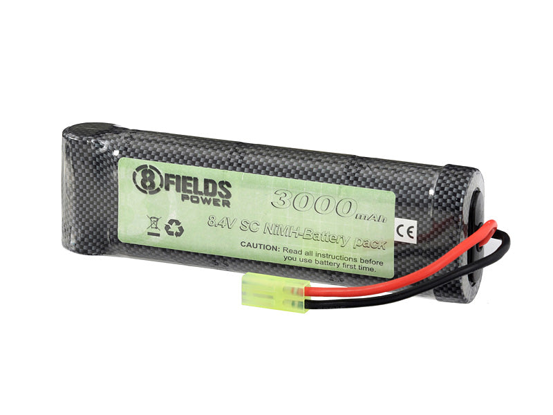 Battery NiMH 3000mAh 8,4V - large type