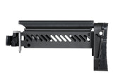 AK russisk side foldbar buttstock - Sort