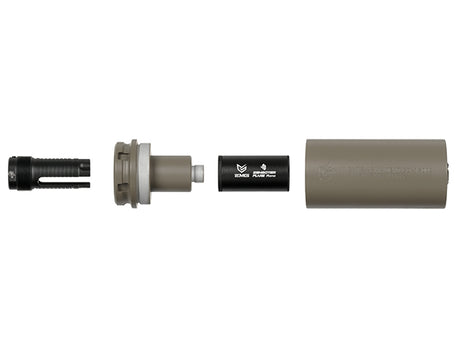 Licenseret KAC QDC Tracer Lyddæmper Replica - FDE