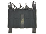 MP5 5-Magazine Pouch, Buckle-Up, Laser-Cut - Multicamo Black