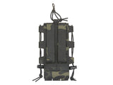 Laser Cut Adjustable Radio / Bottle Pouch with Shockcord - Multicamo Black