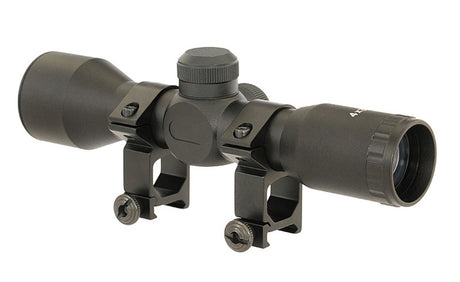 4X32 Compact Scope w/ Rings - Black