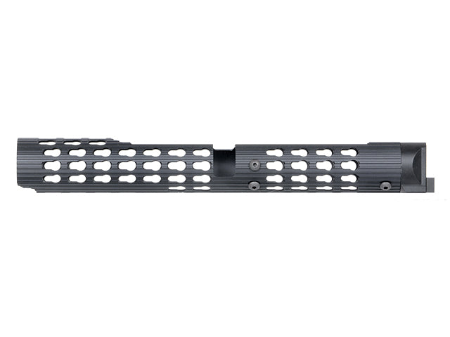 AK long tubular forskæfte - Sort
