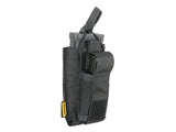 5.56/9mm Open Top Enkelt Magasin Combo Lomme - Sort
