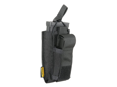 5.56/9mm Open Top Enkelt Magasin Combo Lomme - Sort