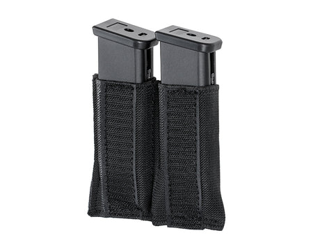 Plate Carrier Double Pistol Magazine Insert - Black