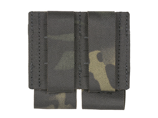Double 40mm grenade pouch LASER CUT - Multicamo Black