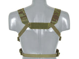 Chest Rig COMPACT - Buckle-up, MOLLE Laser Cut - Multicamo Tropic