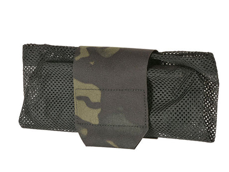Laser Cut Foldable Mesh Dump Pouch - Multicamo Black