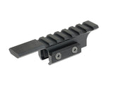 AKS-74U extended upper skinne til Rød dot - Sort