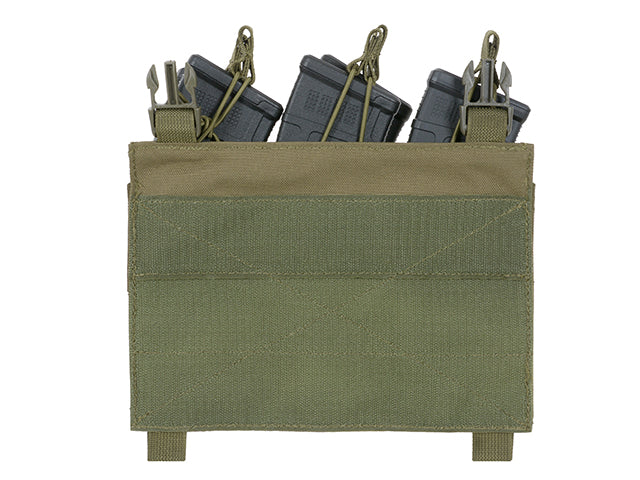 Buckle Up Triple AK Mag/Pistol Pouch Panel - Olive