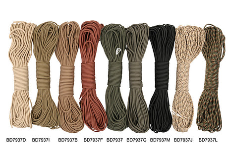 30m Nylon Paracord - Forest Camo