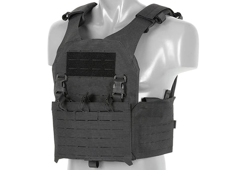 QRF Plate Carrier Laser-Cut Buckle Up with AR15/AK Magazine Pouch