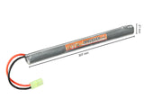 Batteri NiMH 1600mAh 8,4V - stick type