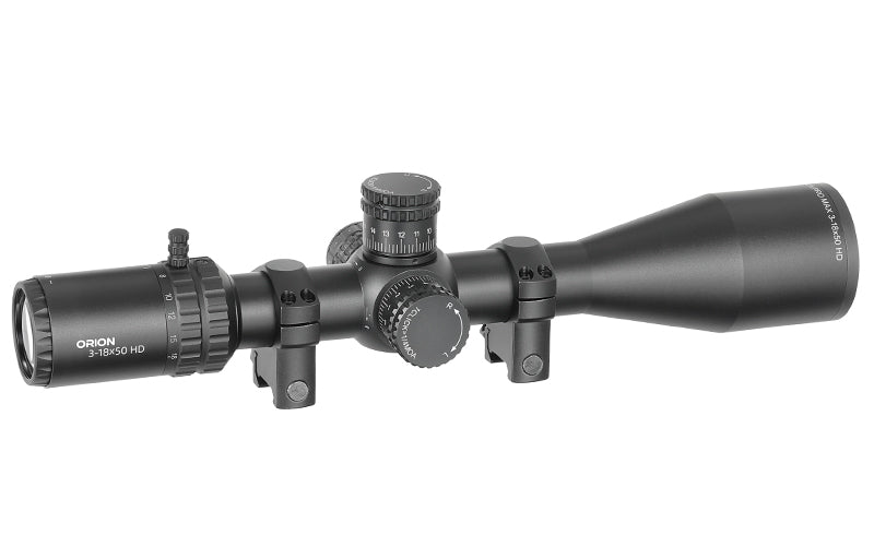 Orion Pro MAX 3-18x50 HD SFP Riffel Kikkertsigte
