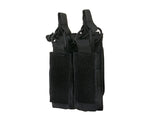 Open top double pistol mag pouch