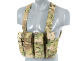 Chest Rig Laser-Cut with AR/AK Pouches - Multicamo