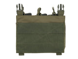Buckle Up Triple 5.56/Pistol Pouch Panel - Olive