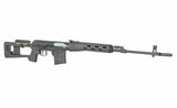 SVD Airsoft Bolt Action Sniper Riffel - Sort
