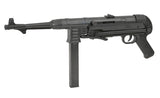 MP40 helmetal AEG maskinpistol Replica - Black/Oxidized