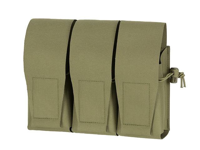 Triple Pouch for 6 AR15 Magazines, Laser Cut