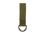 Belt/backpack strap with d-ring