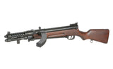 Japanese Type 100 maskinpistol replica - ægte træ