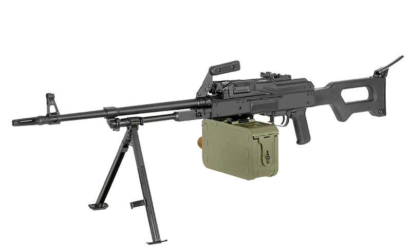 PKM machine gun replica - Polymer stock