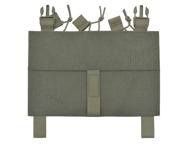 Buckle Up Low Profile Laser-Cut Panel for 3x AR15 / AK Magazines - Ranger Green