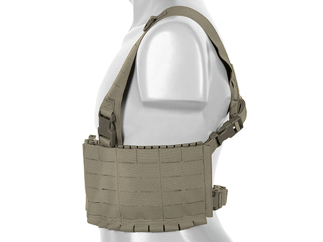 Chest Rig with Two Pouches for 6 AR / AK Magazines, Laser Cut