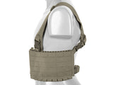 Chest Rig with Two Pouches for 6 AR / AK Magazines, Laser Cut