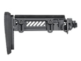 AK russisk side foldbar buttstock (Gen 2) - Sort