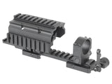 Replica Style NADS Montage 30mm Kikkertsigte Ring Assembly (7.62 Version) - Sort